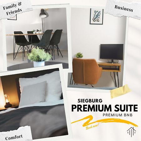 Appartamento Business & Family - Zentral, 24H Check-In, Xxl Tv Siegburg Esterno foto