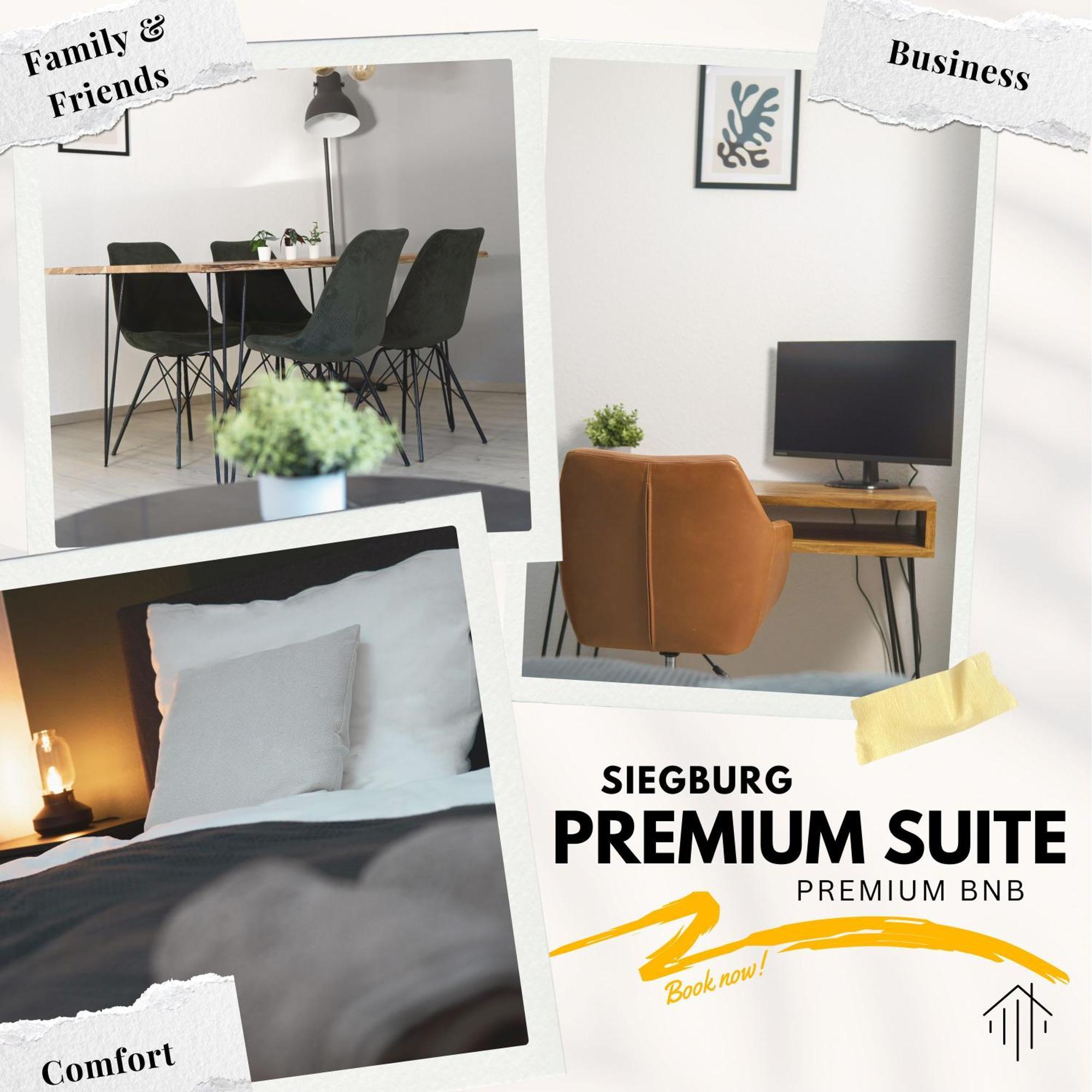 Appartamento Business & Family - Zentral, 24H Check-In, Xxl Tv Siegburg Esterno foto