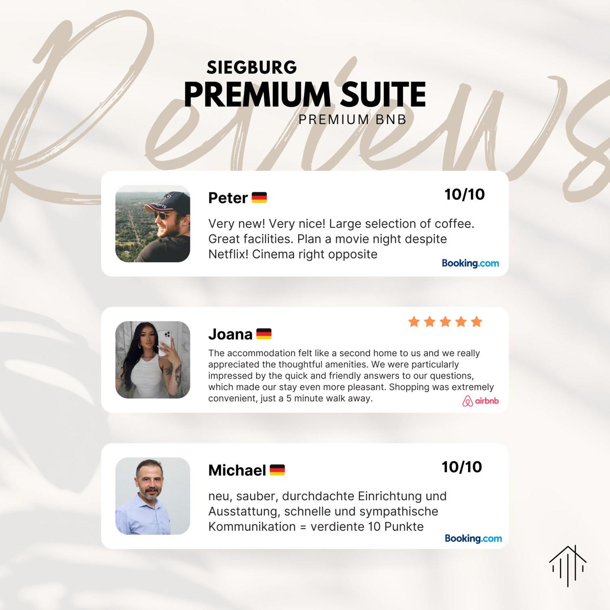 Appartamento Business & Family - Zentral, 24H Check-In, Xxl Tv Siegburg Esterno foto